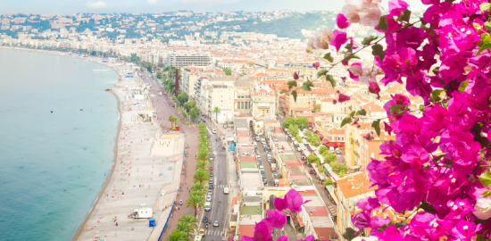 Nice - Rando : La corniche fleurie de Nice Ouest 🌸 célibataire