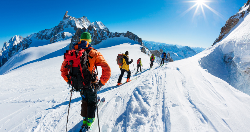 Les 2 Alpes sports d'hiver entre solos