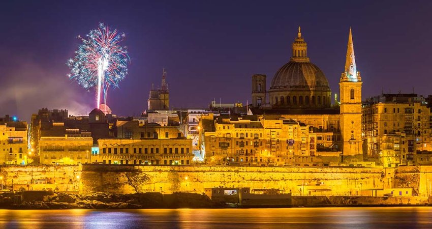 Fêtez la nouvelle année à Malte